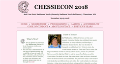 Desktop Screenshot of chessiecon.org