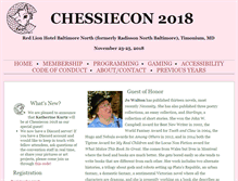 Tablet Screenshot of chessiecon.org